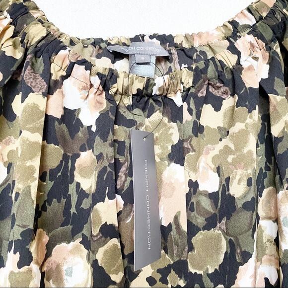 French Connection Adeline Dream Off the Shoulder Dress NEW Size Small - Picture 5 of 11